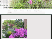 Tablet Screenshot of landesignsbynancy.com